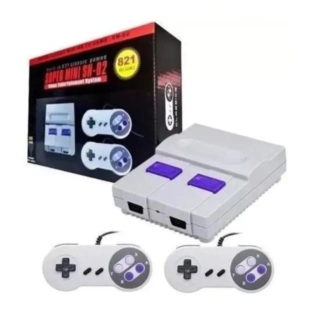 Consola Super Mini 821 Juegos Clásicos